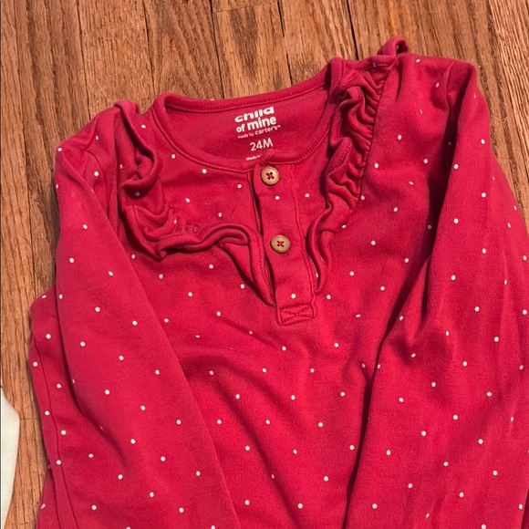 Carter's and Pekkle Pink and Blue Bodysuits One Piece Set - Picture 4 of 4